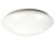 集客家 LED吸顶灯罩配件 卧室走廊工程灯罩塑料外壳罩阻燃灯具配件 全白卡扣单灯罩口径31.5CM 单位：个