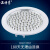 厨房卫生间led暗装厨卫灯具防水防雾方形圆形 超亮 方形暗装10W正白光透明