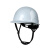 HKFZ碳纤维纹黑色安全帽工地国标ABS工程施工安全头盔领导监理防护帽 圆盔型安全帽 碳纤维花纹 碳亮白