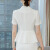 魅菲梵短袖小西装职业套装女2024夏季新款短款前台售楼部办公西服外套女 白色西装 XL