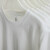 重磅纯色纯棉圆领短袖T恤250g厚实纯白打底衫男M 白色 XS80-115斤