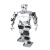 战舵标签包装树莓派4B仿生人形机器人TonyPi物体追踪智能AI视觉识 开发版+铝箱 树莓派4B/4G