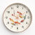 维诺亚中式挂钟客厅家用钟表挂墙上卧室装饰时钟圆形创意无声石英钟 大吉大利(玫瑰金) 8英寸(20厘米直径)