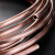 举山 TGP 紫铜盘管 外径4mm 壁厚0.5mm 1米 空调铜管软态铜管