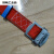 工地安全带替换专用腰带可订做加长加厚保险矿井捆绑腰带 涤纶腰带子母扣款(红色) 1.3米