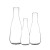 希万辉  茄形培养瓶 实验室高硼硅细菌生物玻璃茄子瓶 （5个）250ml