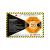 LableSHARK 冲击指示器防震撞不干胶贴纸SHARKⅡ（二代）防碰撞监测指示器显示标签 橙色75g 100个/组 
