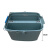 庄太太 商用酒店清洁桶 方形塑料小水桶储水桶保洁工具【 18L】ZTT1305