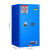 金兽安全柜GC3657化学品安全存储柜腐蚀性液体存放柜60加仑蓝色