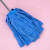 海斯迪克 HKLY-24 毛巾布拖把 不锈钢长杆 工厂吸水拖布 保洁工具 墩布吸水 蓝色5个