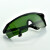 电焊眼镜焊工专用防打眼防强光紫外线电弧焊接氩弧焊劳保男护目镜 浅绿1付(配眼镜袋+布)