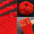 苏识  中国结福字挂件 绒布1.5线16盘带球 红色 个