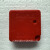 正厂检针机九点测试块金属标准校准模块探测卡片验针机专用检测块 非铁CU 2.5MM测试块【红色】