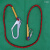 高空安全带延长绳安全带二保绳子拖车绳空调安装绳编制尼龙涤纶绳 14毫米粗3米长单大沟