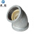 卓炫（ZHUOXUAN）镀锌衬塑管件 丝扣45度弯头 DN50(2个)