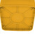 俐茗分类垃圾桶工业垃圾桶厂区翻盖其他垃圾可定制LG711黄色30L