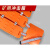 矿用安全防护抗冲击服安全背夹背甲马甲反光条款井下隧道 光板橙色(反光条款)