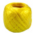 赫思迪格 塑料绳 打包绳草球绳 捆扎绳捆绑绳包装绳撕裂绳150g/卷 白色(1个)HGJ-686
