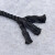 oudu 软绳涤纶黑色绳柔软耐晒耐磨防风化超软尼龙绳子捆绑 16mm 10米(黑色)