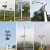 交通标志杆道路标志牌信号灯红绿灯多杆合一共杆八角合杆龙门架 单立柱+风能+太阳能+监控 定制
