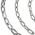 嘉耐特 304不锈钢链条 金属防盗铁链长环链条 直径4mm长5米 