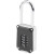 海斯迪克 HKLY-176 大门健身房密码锁 更衣柜橱柜大号大码加长锁梁密码锁 挂锁 长款