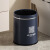 圆形双桶垃圾桶隐藏垃圾袋家用塑料卫生桶自动吸附垃圾袋垃圾桶 乳白色 13L