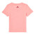 阿迪达斯（Adidas）女童装运动圆领短袖纯棉透气小中大童训练上衣T恤粉红 粉红色 3/4岁