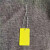 定制适用PVC塑料防水空白弹力绳吊牌价格标签吊卡标价签标签100套 PVC绿色弹力绳3X5吊牌100套