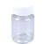 分装空瓶实验室15-50-100ml透明塑料瓶空瓶小瓶子分装瓶pe 200毫升圆瓶*15个