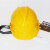 SMVP适用ABS江苏协会监理v型安全帽透气防砸摔防穿刺安全帽(印字logo) 黄色