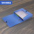 锐明凯 PVC档案盒原料塑料档案盒蓝色档案盒PP档案盒塑料A4塑料档案盒 天蓝色原料2公分(整箱50个)