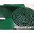 承琉PVC流水线草坪纹输送带小型绿色挡板皮带传送带胶皮防滑无缝环形 15657658705