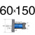 模具液压油缸MOB 光杆轻型拉杆非标定制缸径3040506080 缸径60*行程150