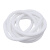 开口自卷式编织套管白色柔软纺织网管汽车线束电缆保护包线管 白色 19mm ---5米