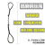 尚留鑫 插编钢丝绳双扣起重吊装吊索具钢丝绳 直径24mm10米长