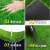 仿真草坪地垫人造铺垫塑料绿色垫子户外人工阳台幼儿园假草皮地毯 5平米(1米宽x5米长) 3厘米加密加厚春草