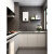 纯色黑白灰色仿古砖简约现代超防滑地砖厨房卫生间阳台厕所瓷砖 6247白色 600x600 其它
