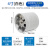 圆形管道工业排气扇风机厨房换气扇排油烟排气扇4/6/7/8寸 6寸白色150mm