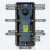 GEKRONE 地弹簧定位(承重100KG通用型)玻璃门缓冲地弹簧 单位：个	H220A(带配件)