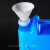 废液回收容器实验室塑料废液桶20L滴定储液桶储水样品桶 专用漏斗(白色)