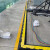 定制适用线槽减速带橡胶PVC电线电缆保护槽室内户外舞台地面过线桥盖线板 老款小二线槽径32*32mm