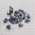 定金熔炼锇晶体  致密锇碎块 铂族贵金属 Os9995 冥灵化试 元素收藏 04-1.0794g