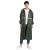 卫卿 反光雨衣 长款加厚连体户外雨衣 单位：件 加厚反光桔色长身雨衣 XL 