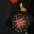 LUSHIS秋季[日落篮球]网眼速干运动长袖t恤男训练投篮服美式街头 黑色日落篮球长袖 S