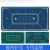 勒纪德州扑克牌垫 桌布圆形方形桌面垫橡胶垫 台垫专用麻将筹码游戏垫 40*80*0.2蓝cm 彩色
