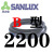 船用SANLUX三力士三角带传动带B2000到2400 B2100 B007 皮带 黑色B-2200三力士