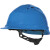 代尔塔（Deltaplus）102009 安全帽含102015下颌带 蓝色 1箱