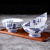 NQYW三环陶瓷新中式国风餐具碗盘碟勺子家用组合釉中彩吃饭碗菜盘 5.5英寸面碗（鱼米之乡）