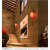 蓝彩和中国风现代新中式壁灯铁艺酒店客厅卧室床头过道楼梯茶楼会所中山 白色款加LED灯泡